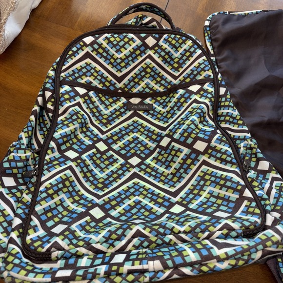 Vera Bradley Diapers Bag With Matching Changing Pad - Picture 1 of 7
